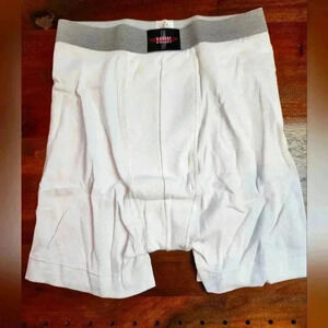 NWT Vintage In Bounds Sport short no fly boxer brief  white Medium